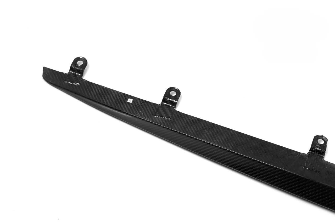 Corvette C8 - SQ Style Carbon Fiber Side Skirts - Exotics Carbon Design