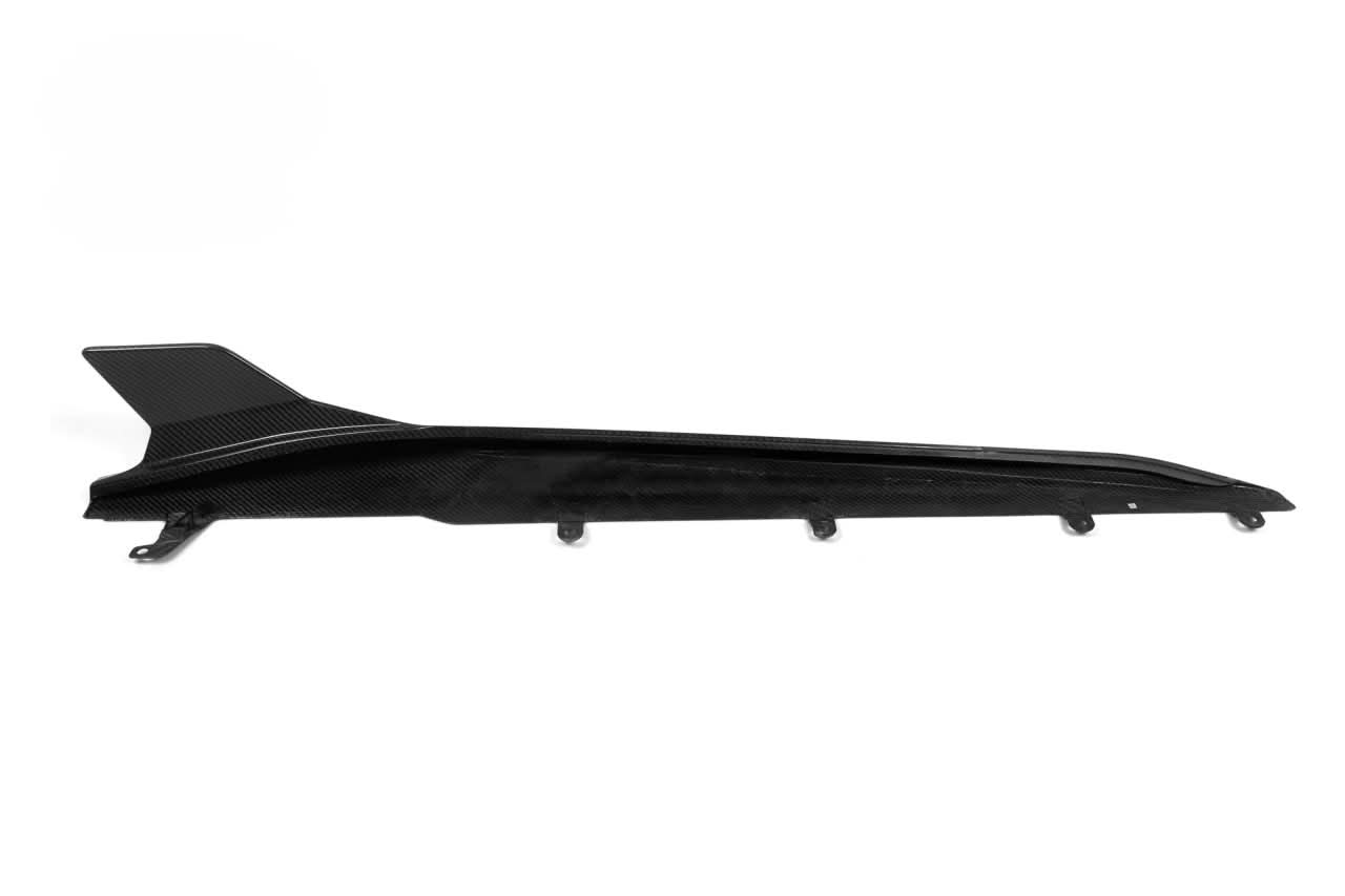 Corvette C8 - SQ Style Carbon Fiber Side Skirts - Exotics Carbon Design