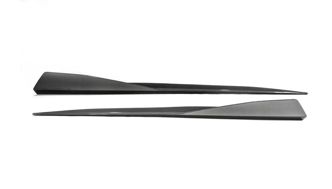 Corvette C8 - T.P Style Carbon Fiber Side Skirts - Exotics Carbon Design