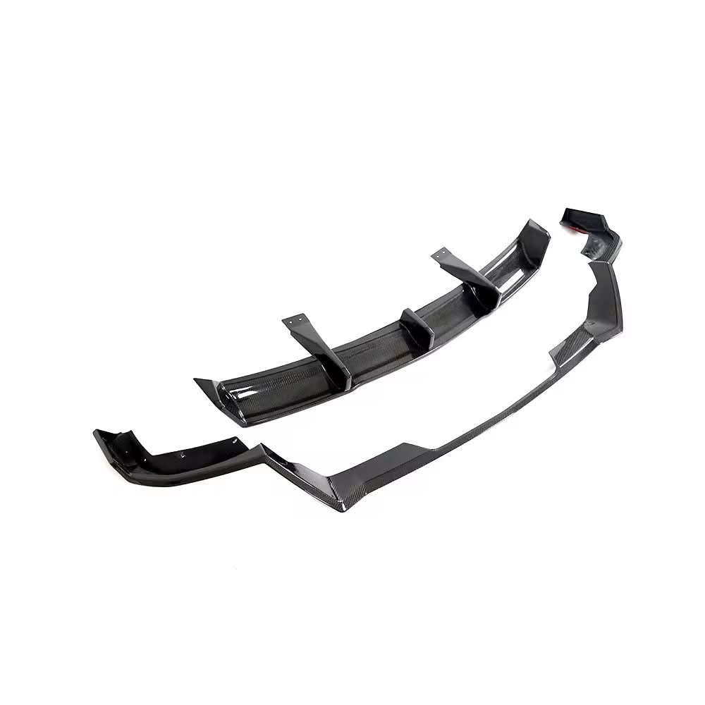 Corvette C8 Z06 - ED Style Carbon Fiber Rear Diffuser - Exotics Carbon Design