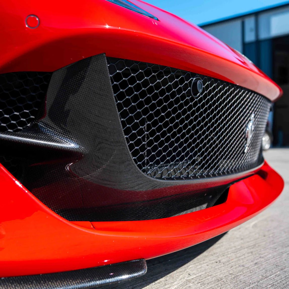 Ferrari 812 Superfast & GTS – Carbon Fiber Front Bumper Insert - Exotics Carbon Design