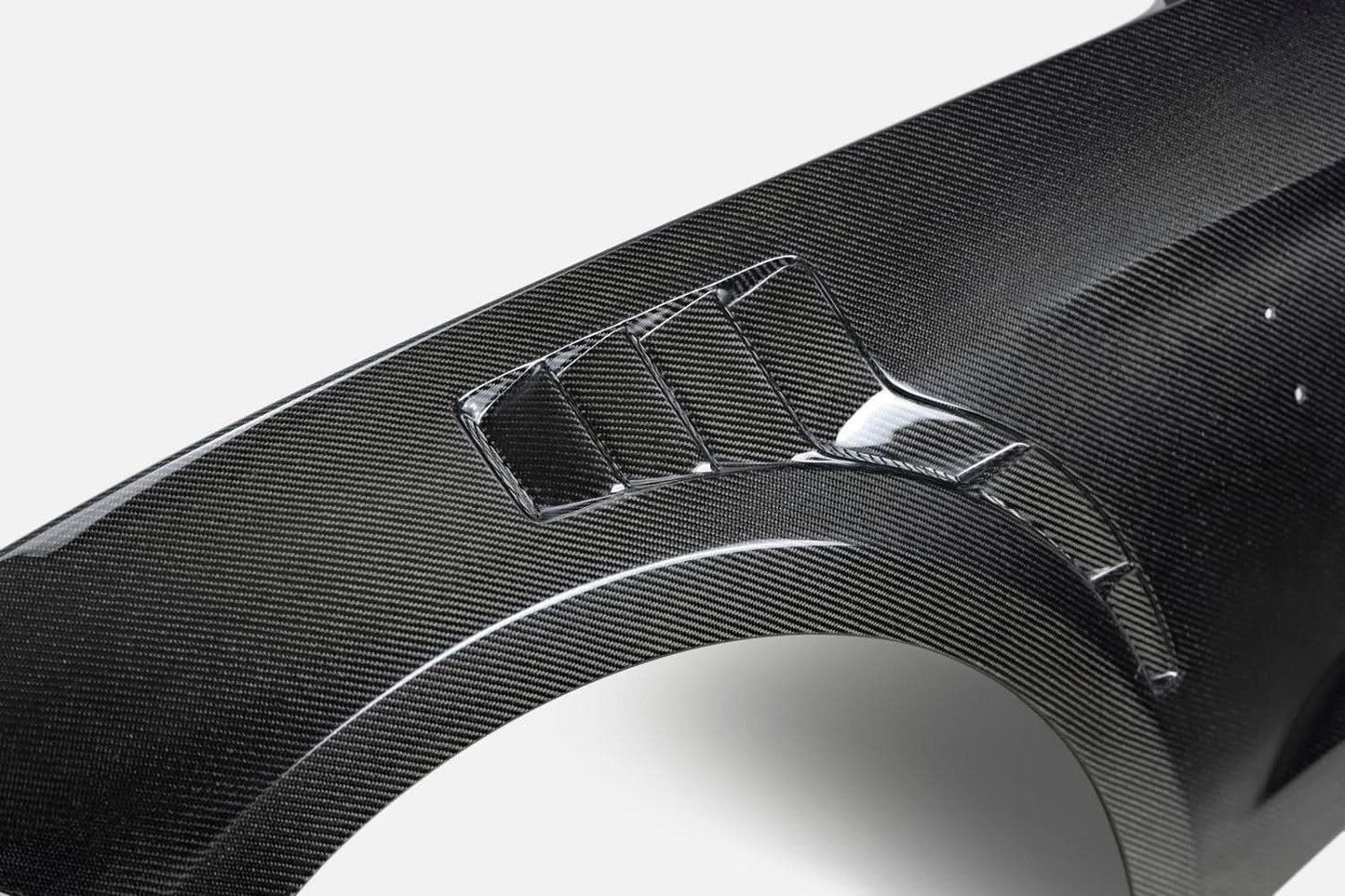 Ford Mustang S550 – GTD Style Vented Carbon Fiber Fenders - Exotics Carbon Design
