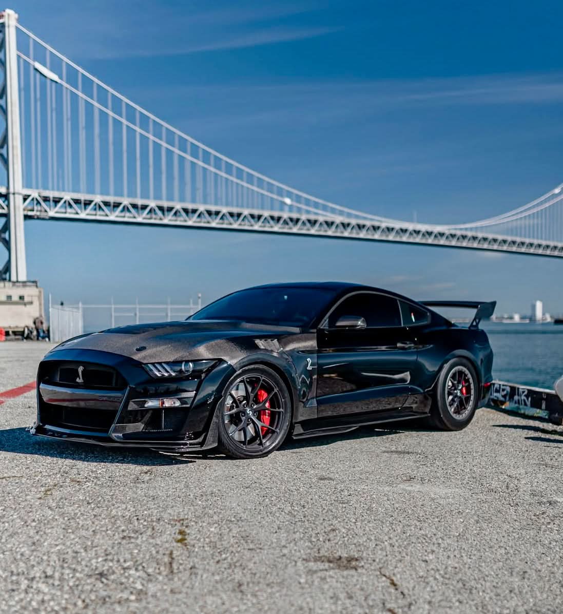 Ford Mustang S550 – GTD Style Vented Carbon Fiber Fenders - Exotics Carbon Design
