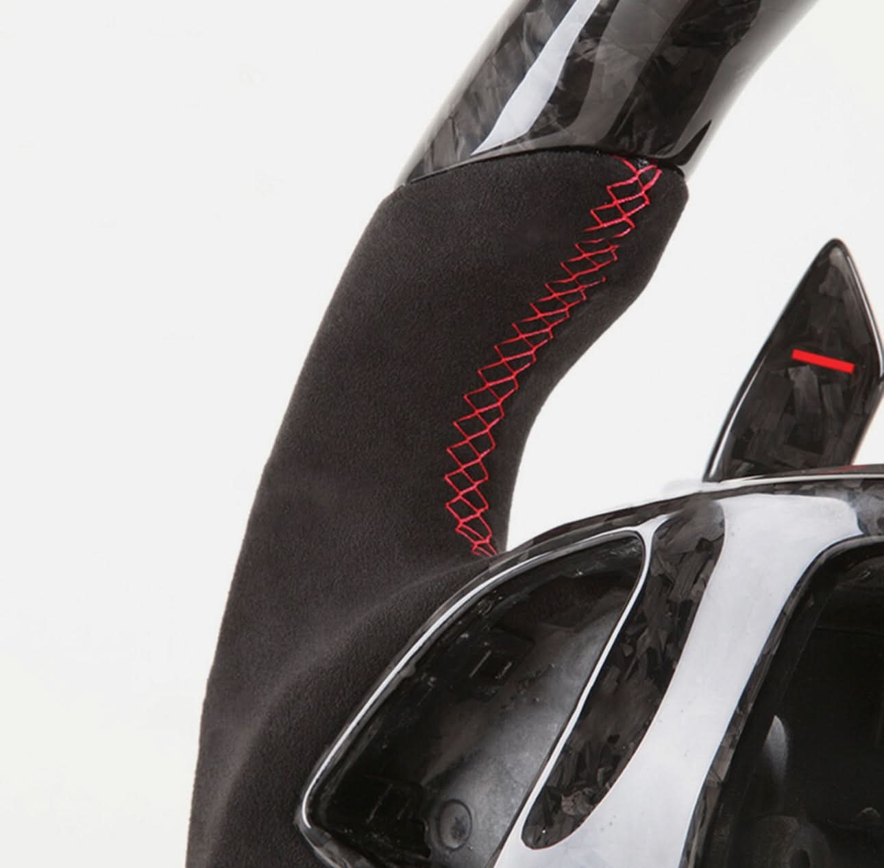 Forged Carbon Fiber & Alcantara Steering Wheel - Chevrolet Corvette C7 (2014–2019) - Exotics Carbon Design