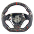 Forged Carbon Fiber & Leather Steering Wheel - Chevrolet Corvette C7 (2014–2020) - Exotics Carbon Design