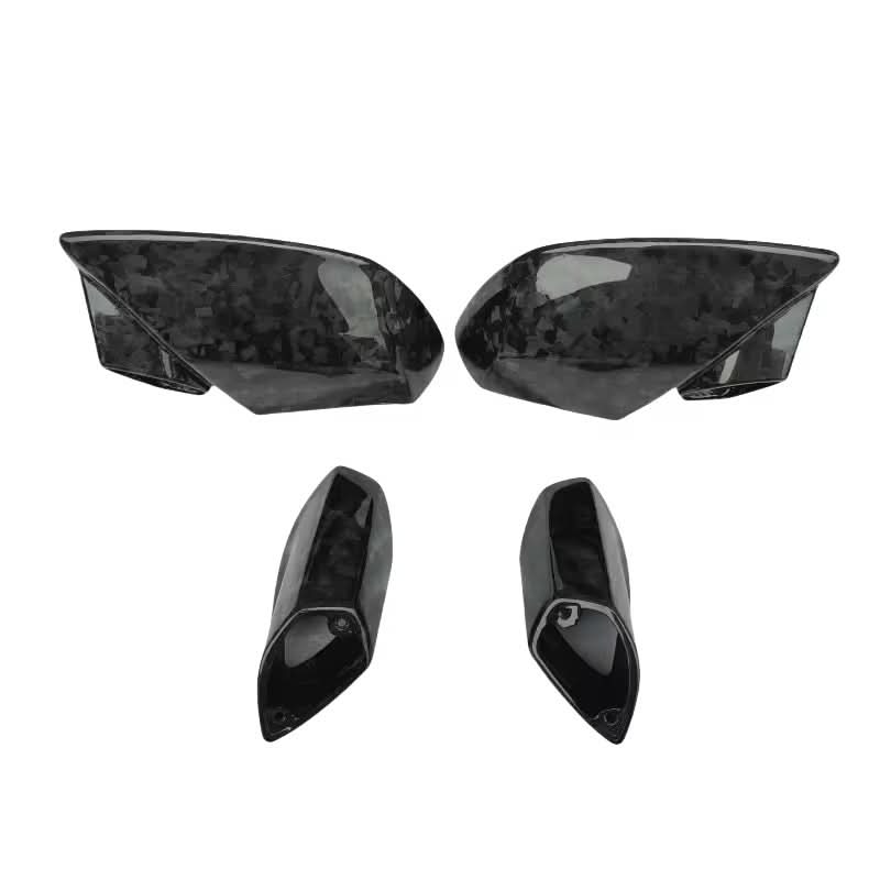 Forged Carbon Fiber Mirror Caps for 2015–2024 Lamborghini Huracán LP610 / LP580 / EVO - Exotics Carbon Design