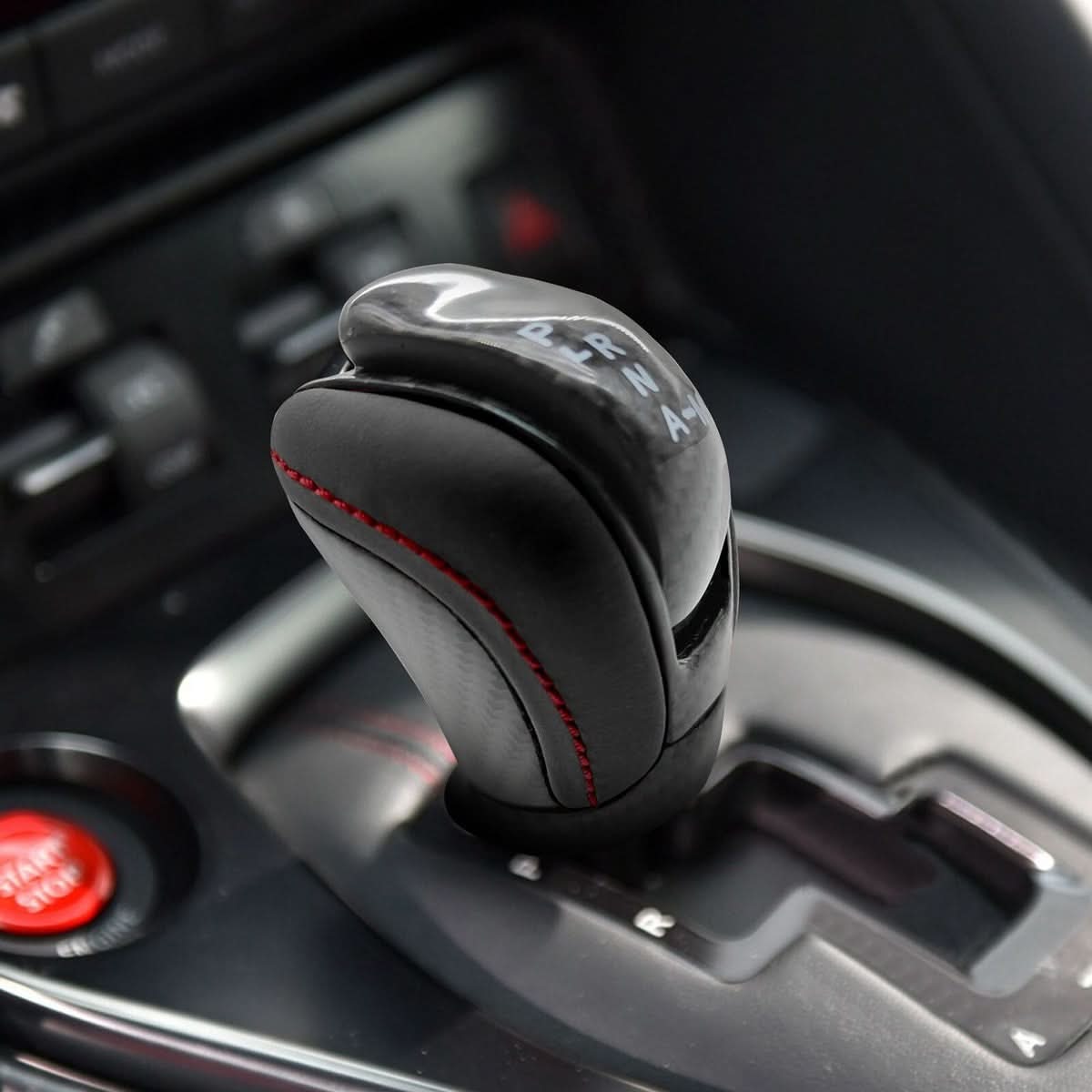 Gear Knob Black Smooth 3K Carbon Fiber – Nissan GTR R35 (2017 - 2022) - Exotics Carbon Design