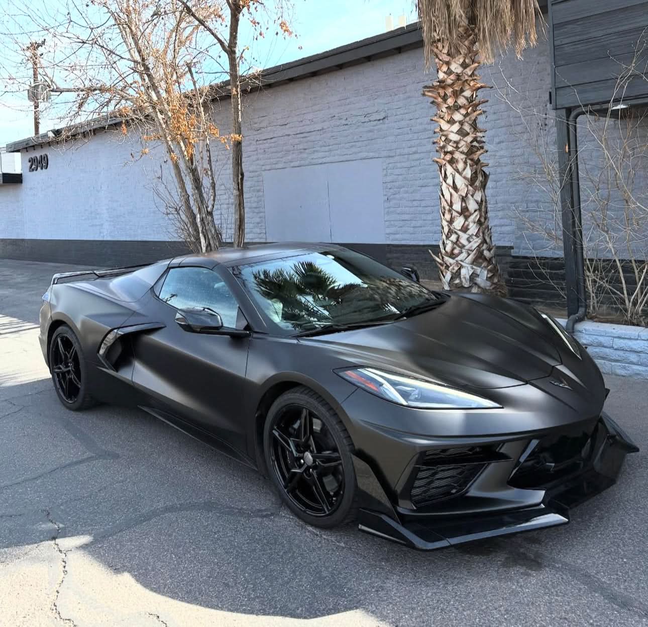 Gloss Black ZR1 Track - Inspired Aero Upgrade - Corvette C8 (2020–2024) - Exotics Carbon Design