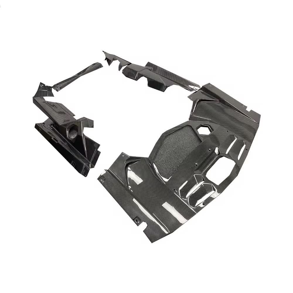 Lamborghini Aventador - Carbon Fiber Engine Compartment Cover - Exotics Carbon Design