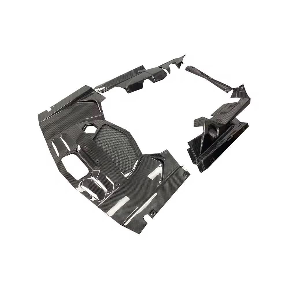 Lamborghini Aventador - Carbon Fiber Engine Compartment Cover - Exotics Carbon Design