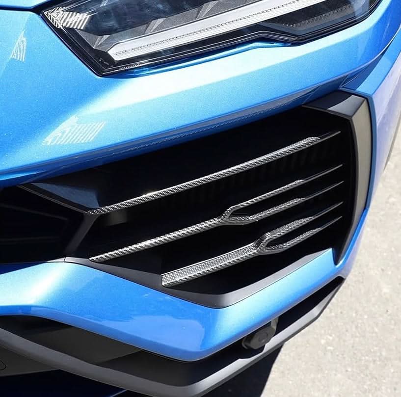 Lamborghini Urus (2018–2024) – Novt Style Carbon Fiber Front Grill Trim - Exotics Carbon Design