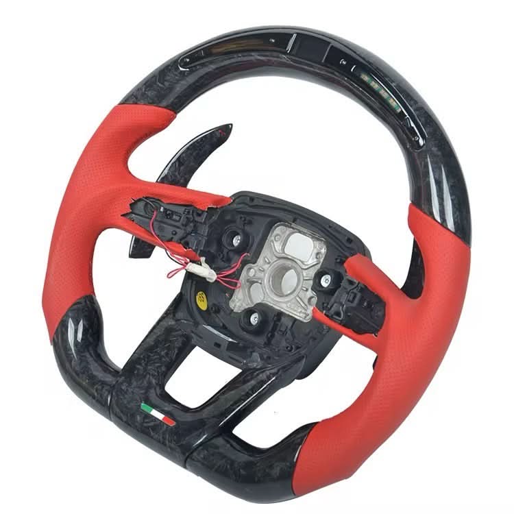 Lamborghini Urus – Carbon Fiber Steering Wheel with LED Display - Exotics Carbon Design