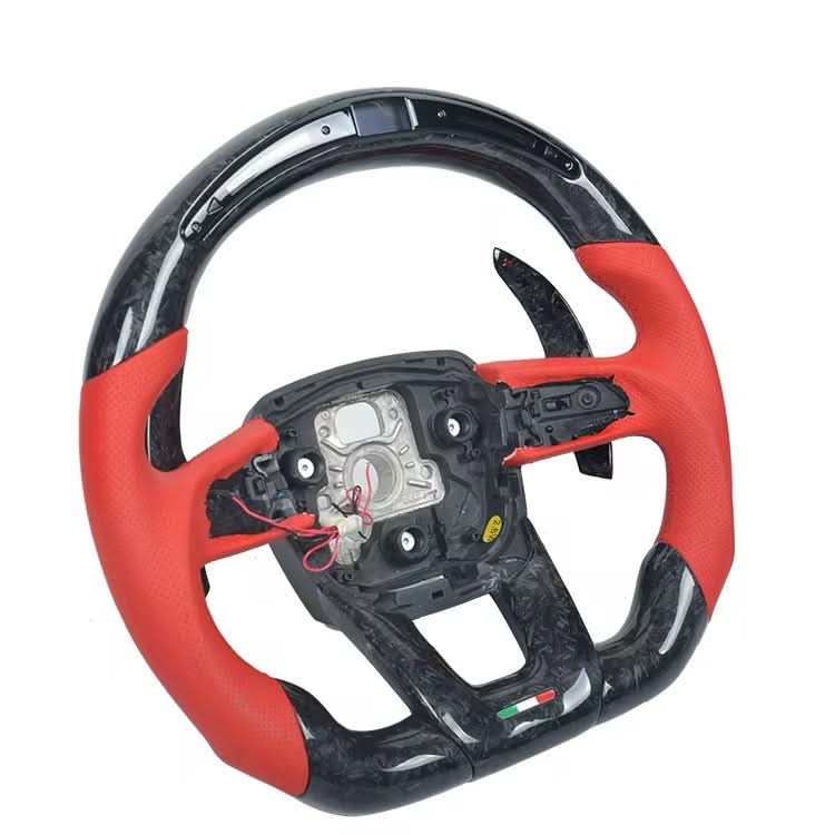 Lamborghini Urus – Carbon Fiber Steering Wheel with LED Display - Exotics Carbon Design