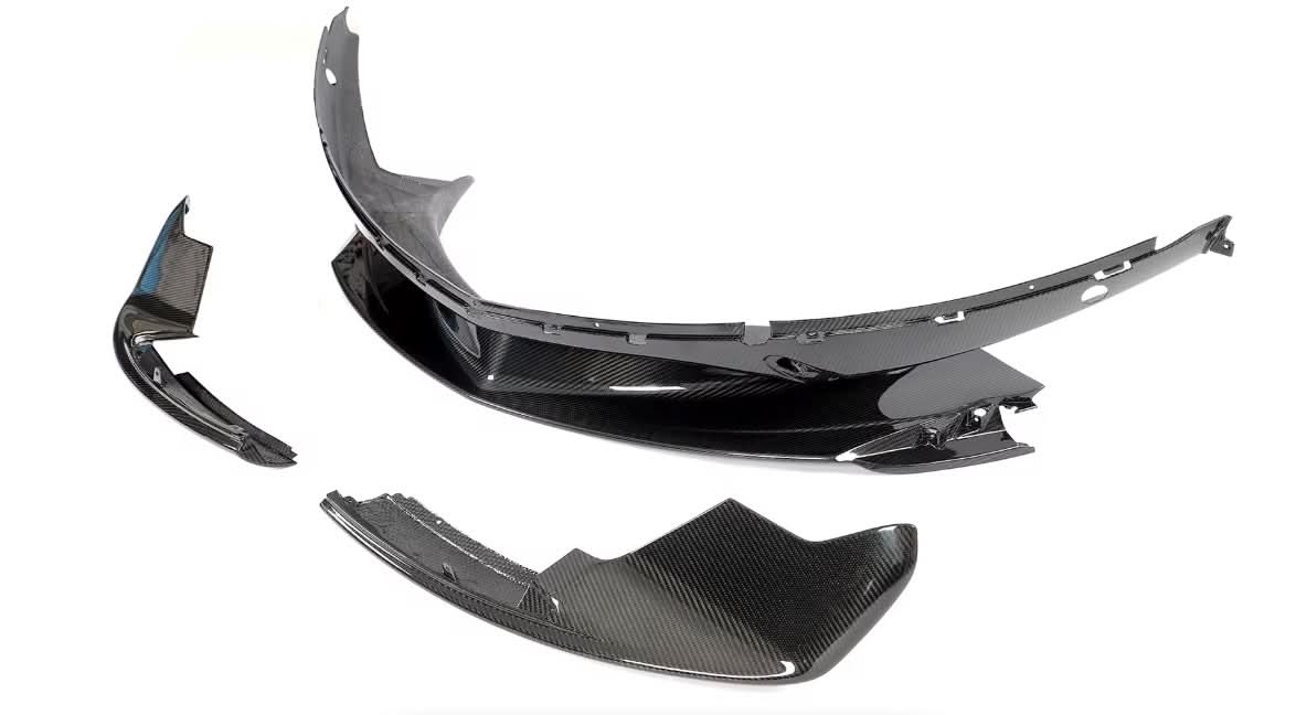 McLaren 570S / 570GT / 540C Exotic Design Carbon Fiber Front Diffuser - Exotics Carbon Design