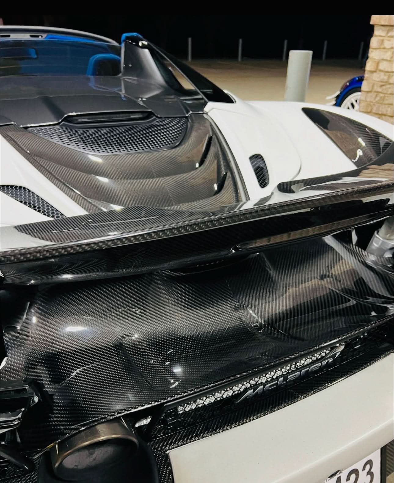 McLaren 720S – Carbon Fiber Exhaust Shield Cover - Exotics Carbon Design