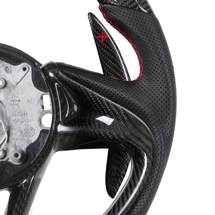 McLaren 720S - Carbon Fiber Steering Wheel with LED Display - Exotics Carbon Design