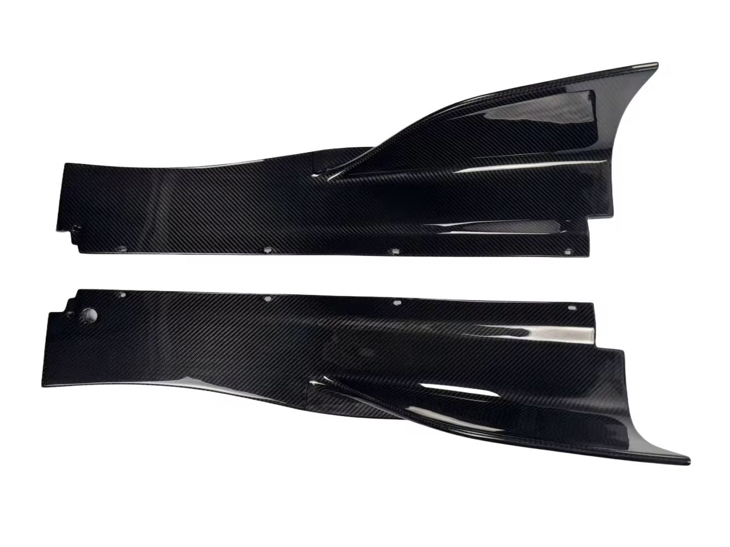 McLaren 720S - R Style Carbon Fiber Side Skirts - Exotics Carbon Design
