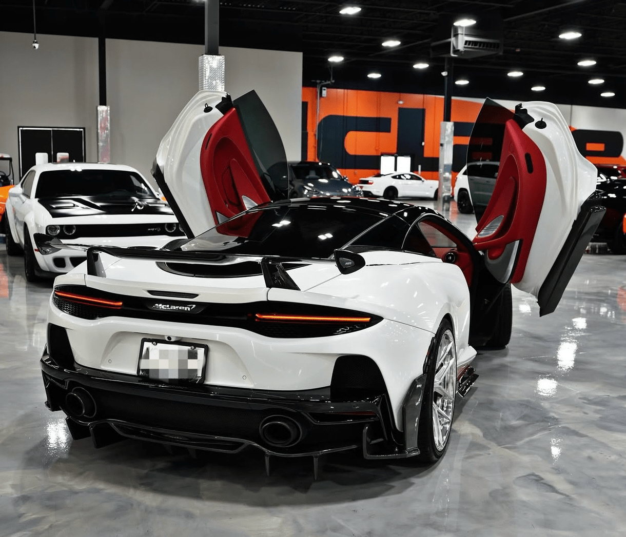 McLaren GT – Carbon Fiber Rear Diffuser - Exotics Carbon Design