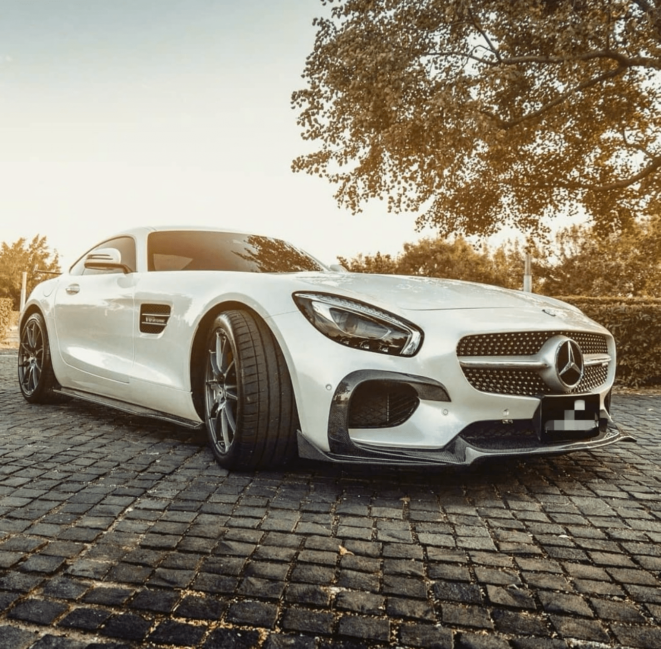 Mercedes - AMG GT / GTS (2015 - 2019) - Carbon Fiber Side Skirts - Exotics Carbon Design