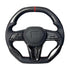 Nissan GT - R R35 (2009–2021) - Full Carbon Fiber & Leather Steering Wheel - Exotics Carbon Design