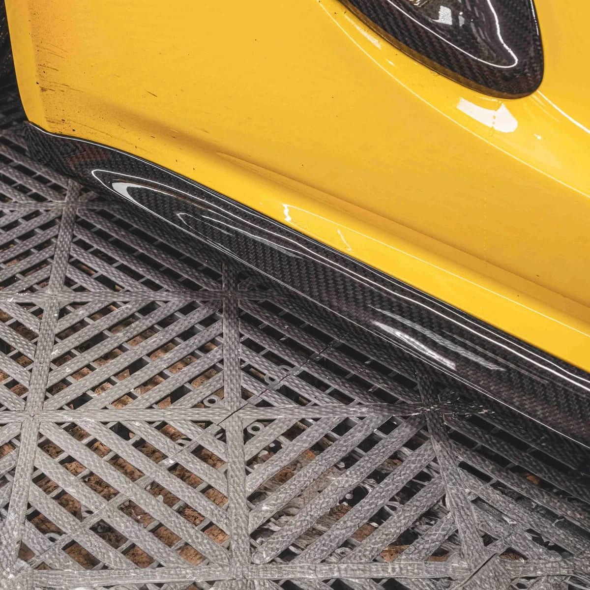 Porsche 718 Boxter/Cayman - Pre - Preg Carbon Fiber Side Skirts - Exotics Carbon Design