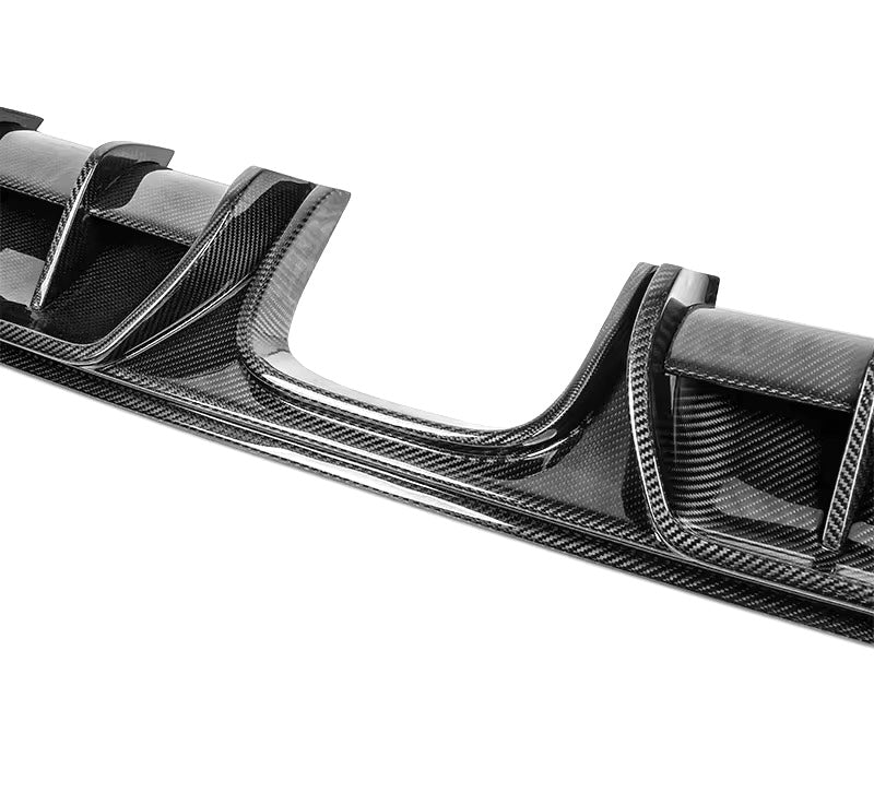 Porsche 718 Cayman/Boxster - Carbon Fiber Rear Diffuser - Exotics Carbon Design