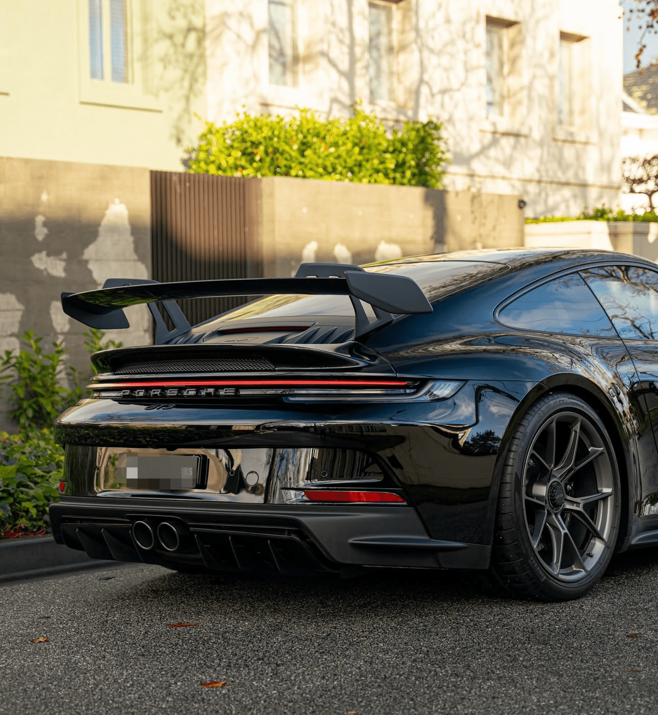 Porsche 911 (992) - GT3 Style Exotic Carbon Fiber Rear Spoiler - Exotics Carbon Design