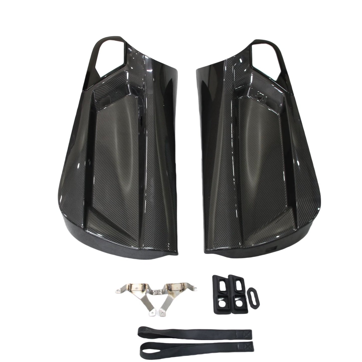 SVJ Style Carbon Fiber Inner Door Panels for Lamborghini Aventador LP700 / LP720 / LP740 - Exotics Carbon Design
