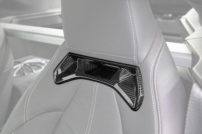 Toyota A90 Supra – Carbon Fiber Seat Trims - Exotics Carbon Design