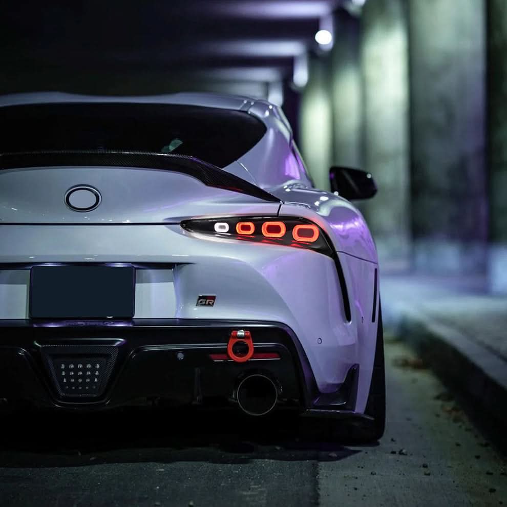 Toyota GR Supra A90 / A91 (2020–2025) – LED Tail Lights - Exotics Carbon Design