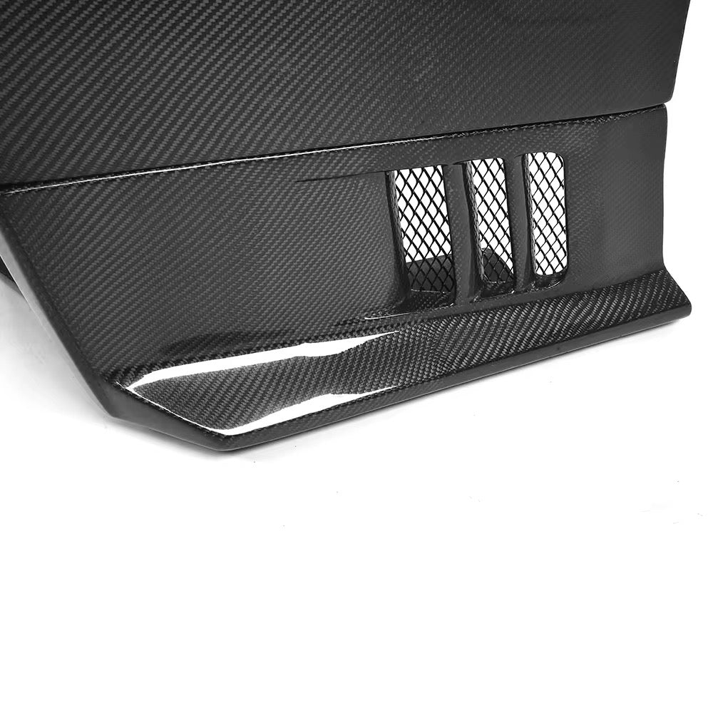 T.S Style Full Carbon Fiber Rear Bumper – Nissan GT - R R35 - Exotics Carbon Design