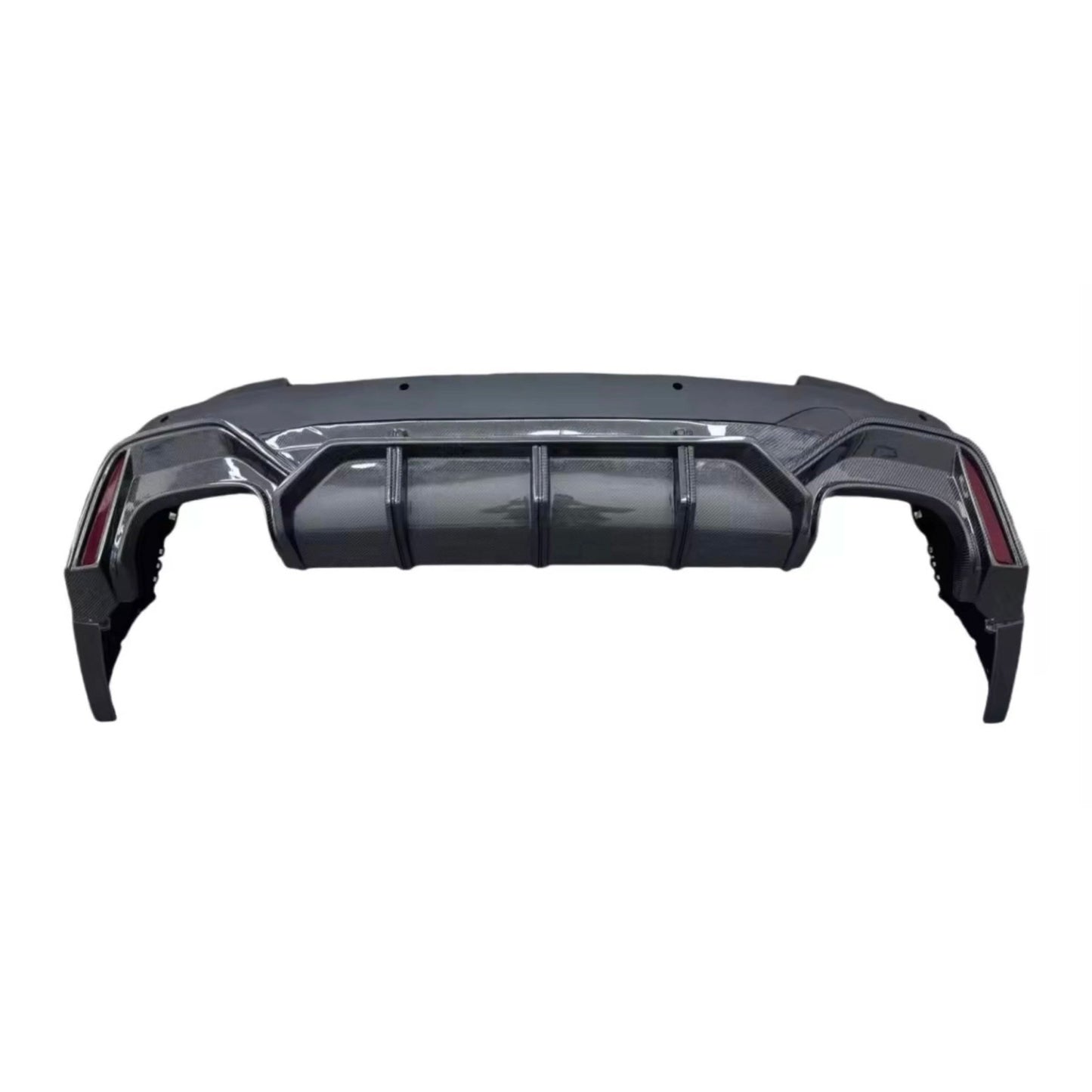 VR Style Carbon Fiber Rear Diffuser – Audi RS7 (2020–2024) - Exotics Carbon Design
