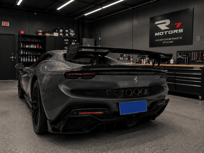 Ferrari 296 GTB Carbon Fiber Parts Guide: Why Premium Carbon Fiber Is the Ultimate Upgrade for Ferrari's Hybrid Supercar - Exotics Carbon Design