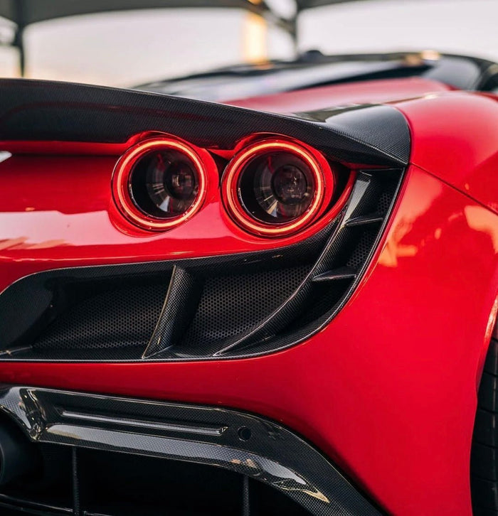 Ferrari F8 Tributo Carbon Fiber Parts Guide: Why the Right Carbon Fiber Upgrade Makes All the Difference - Exotics Carbon Design