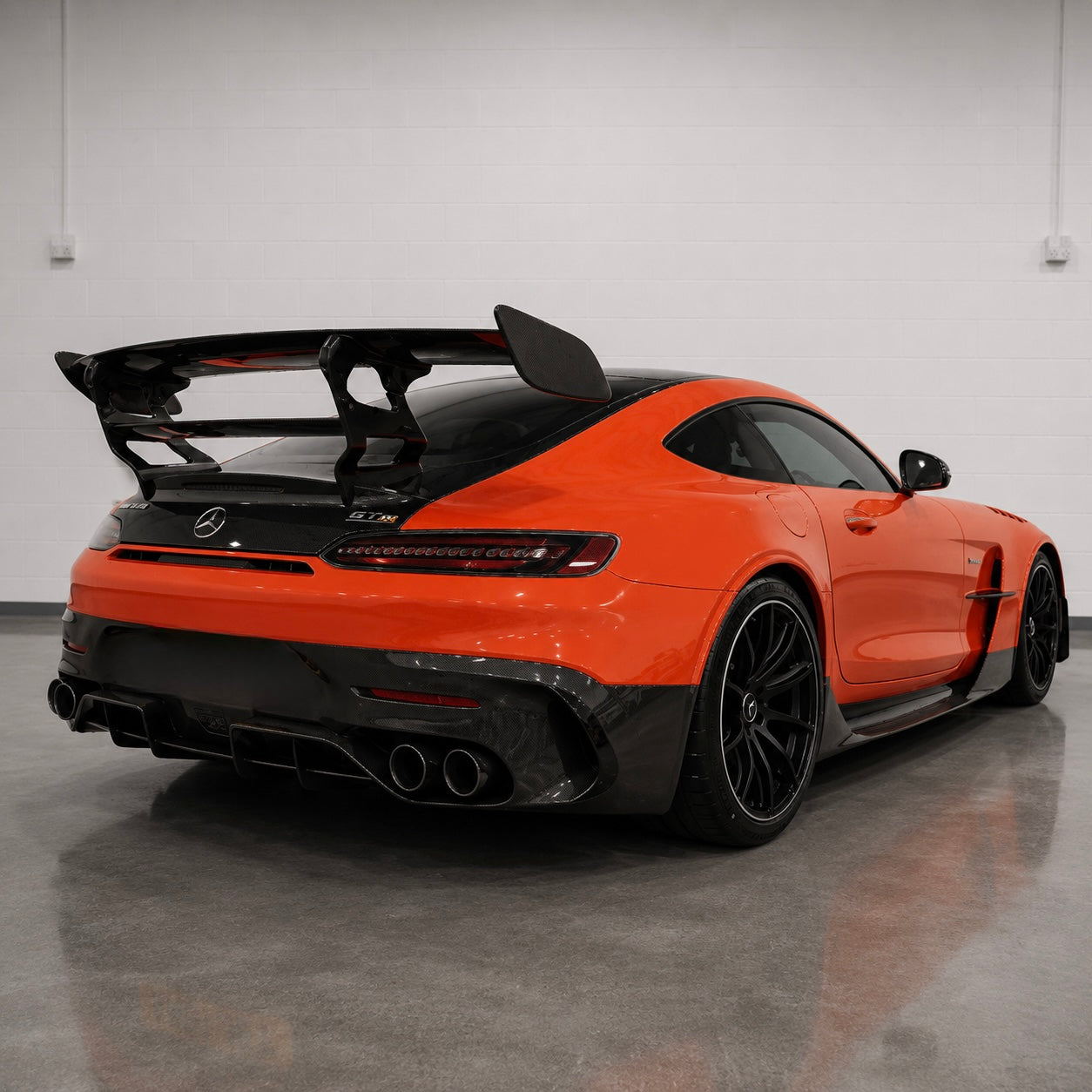Mercedes-AMG GTS / GTC / GTR Black Series Style Carbon Fiber Rear Wing