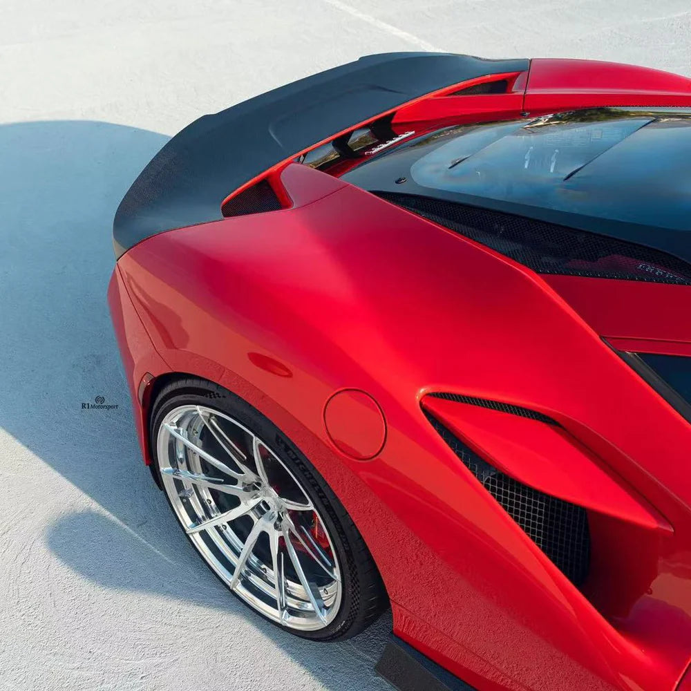 Ferrari F8 - IMP Style Carbon Fiber Spoiler