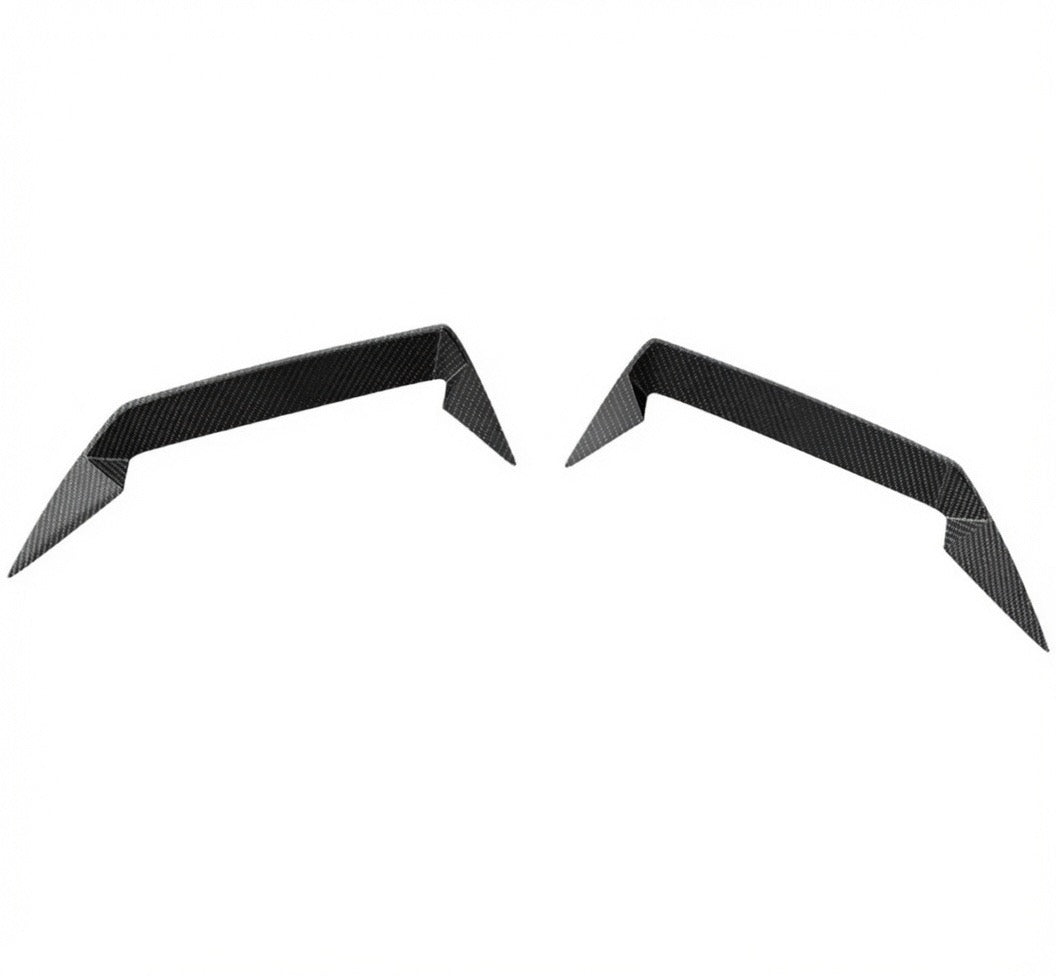 Lamborghini Aventador SVJ Carbon Fiber Front Bumper Vent Trim