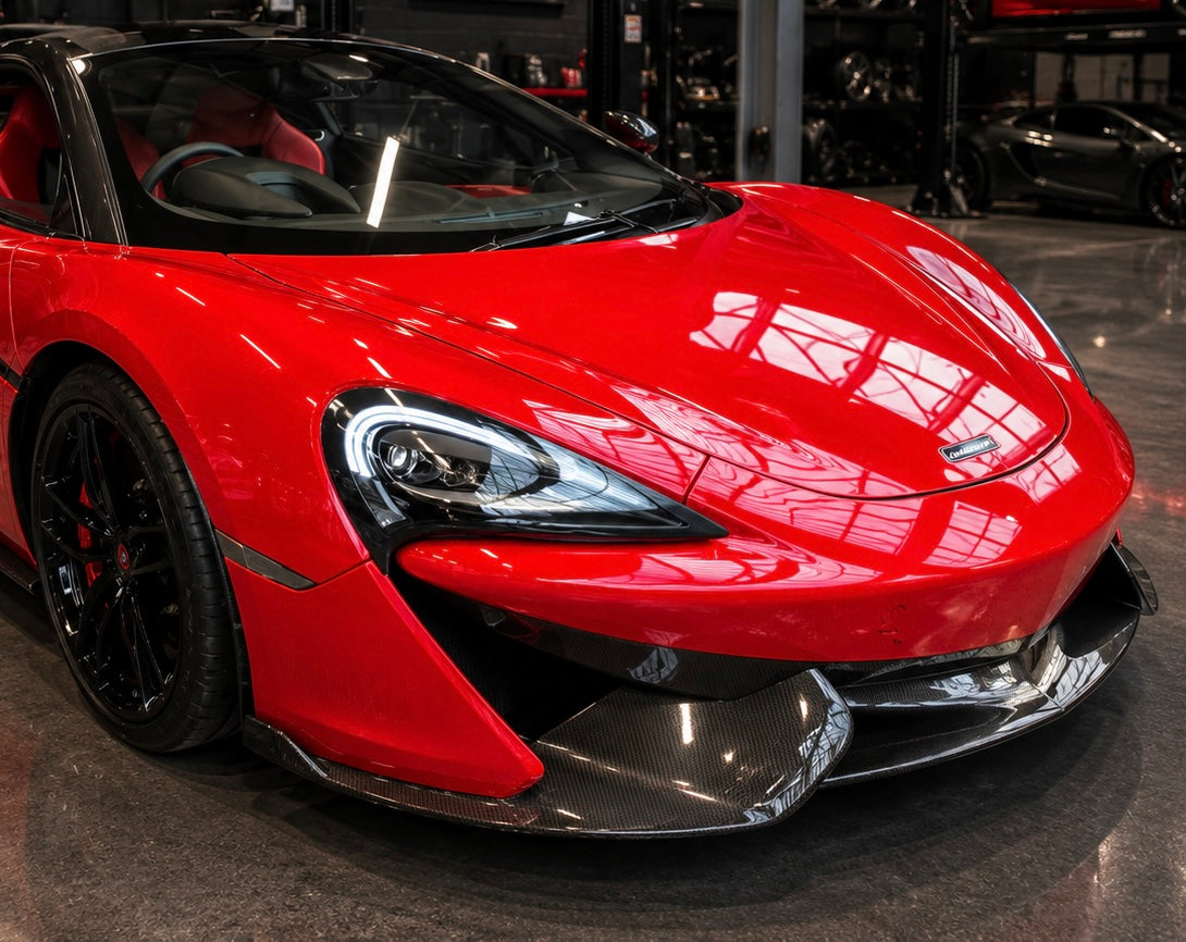 McLaren 540C / 570S - Carbon Fiber Front Diffuser Fins
