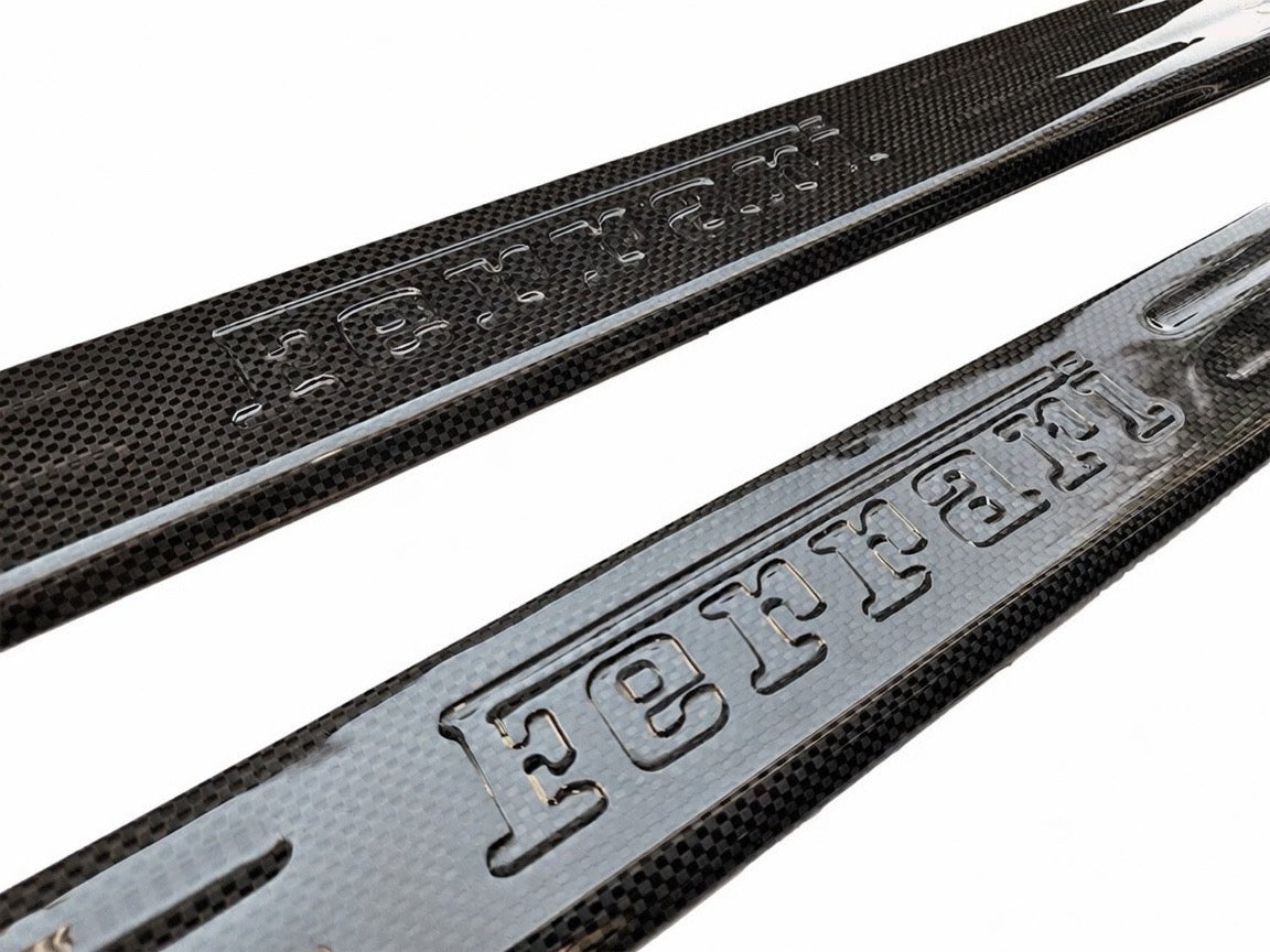 Ferrari F8 Tributo / Spider Carbon Fiber Door Sills