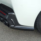 Ferrari Portofino NVC Style Carbon Fiber Rear Bumper Attachments