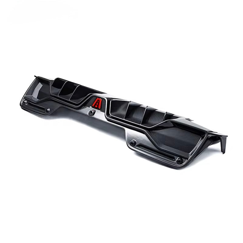 Ferrari 296 GTB ED Style Carbon Fiber Rear Diffuser