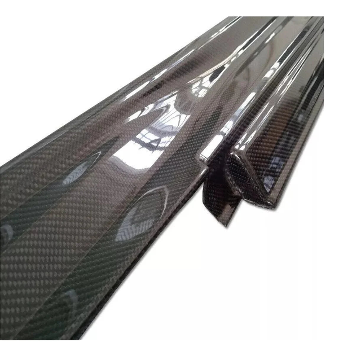08-23 Nissan GT-R R35 Nismo Style Carbon Fiber Side Skirts - Exotics Carbon Design