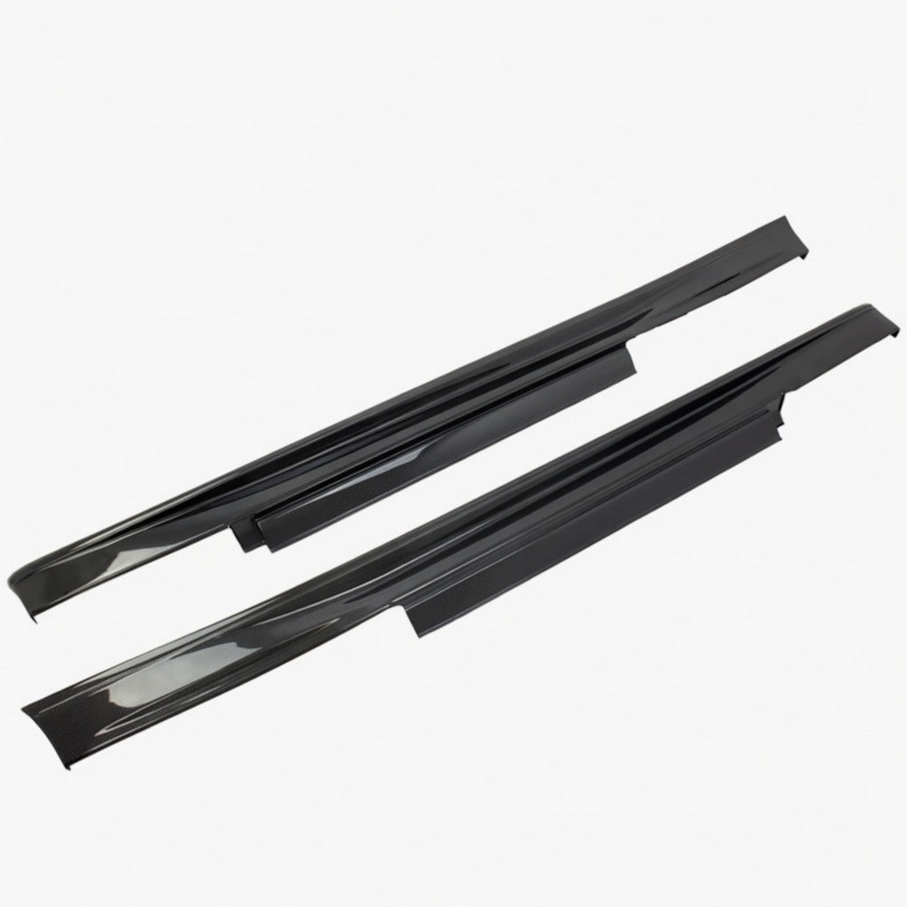 08-23 Nissan GT-R R35 Nismo Style Carbon Fiber Side Skirts - Exotics Carbon Design