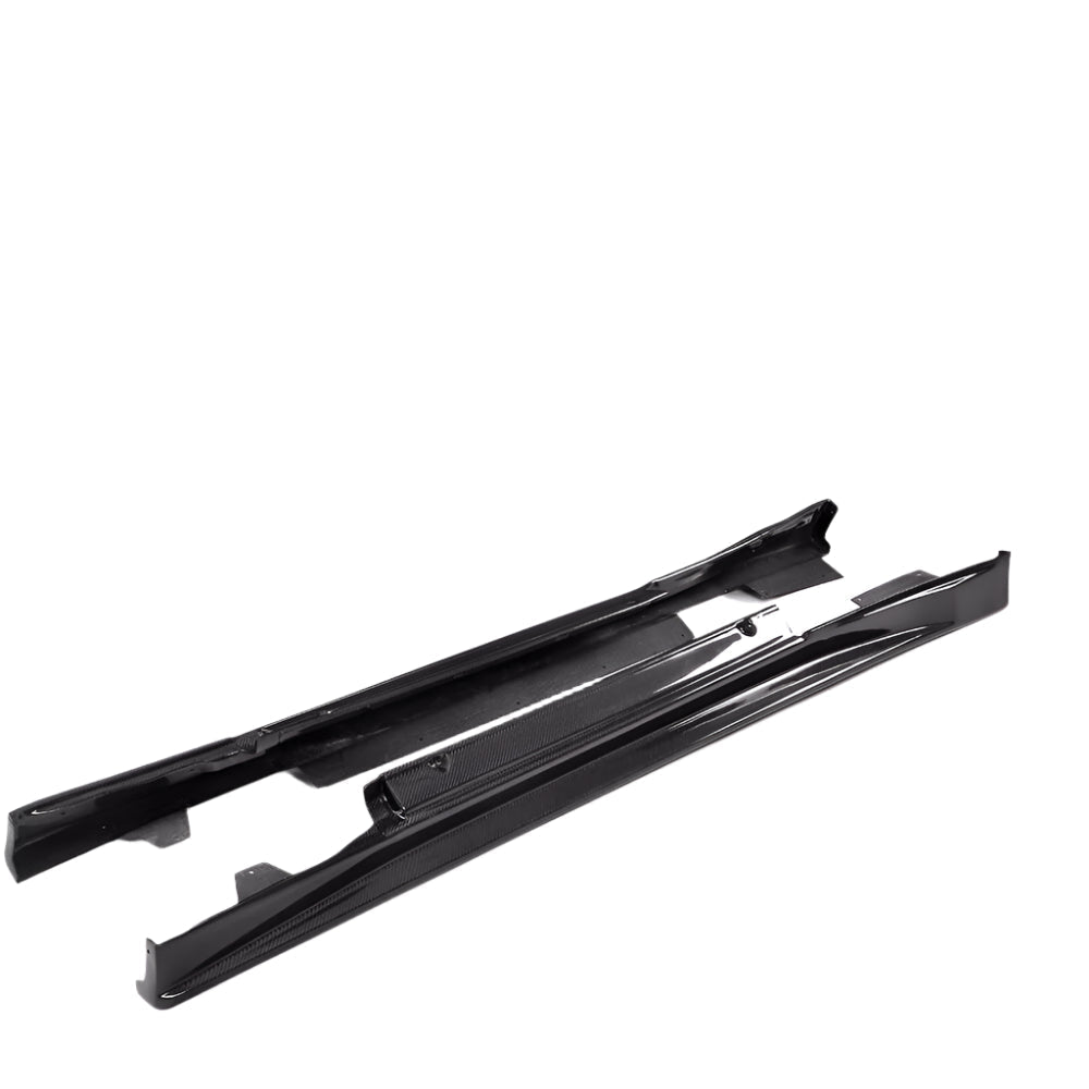 08-23 Nissan GT-R R35 Nismo Style Carbon Fiber Side Skirts - Exotics Carbon Design