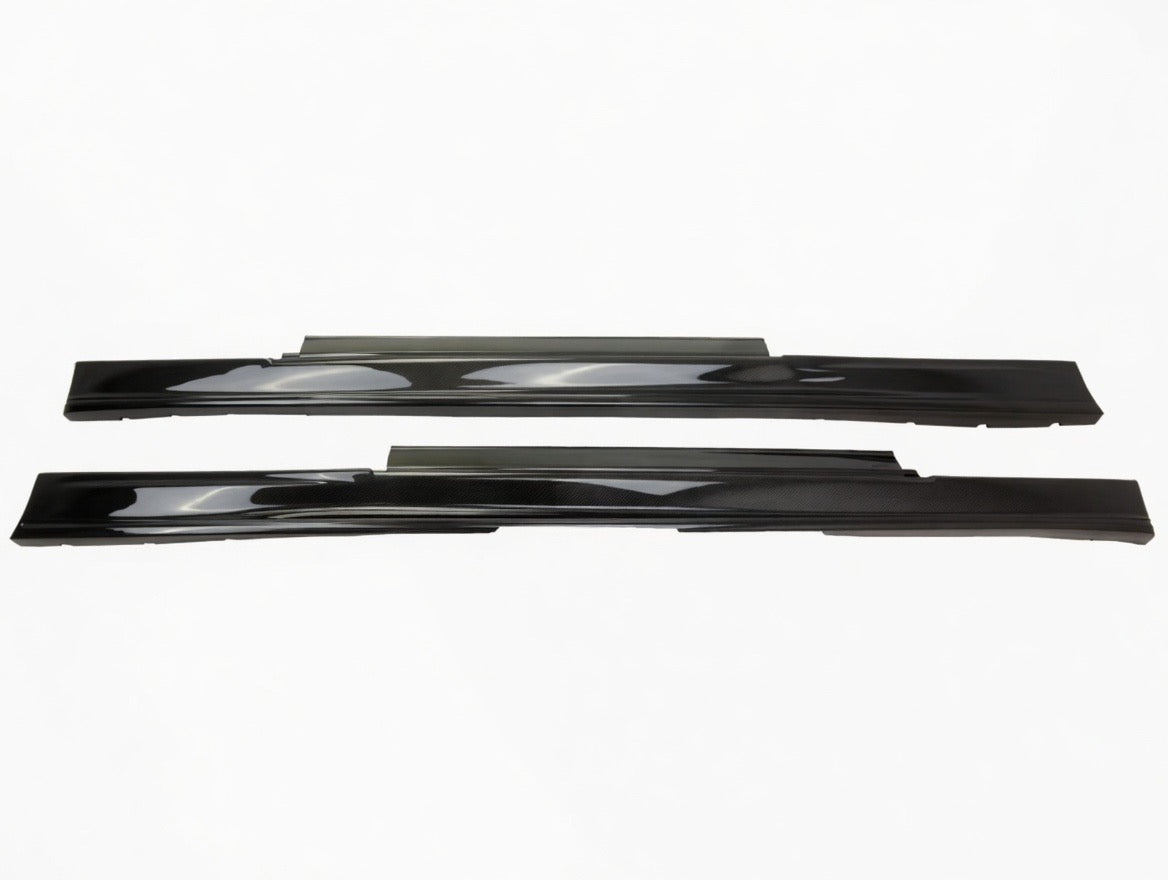 08-23 Nissan GT-R R35 Nismo Style Carbon Fiber Side Skirts - Exotics Carbon Design