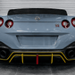 09-17 Nissan GT-R V-Style Carbon Fiber Trunk Spoiler - Exotics Carbon Design