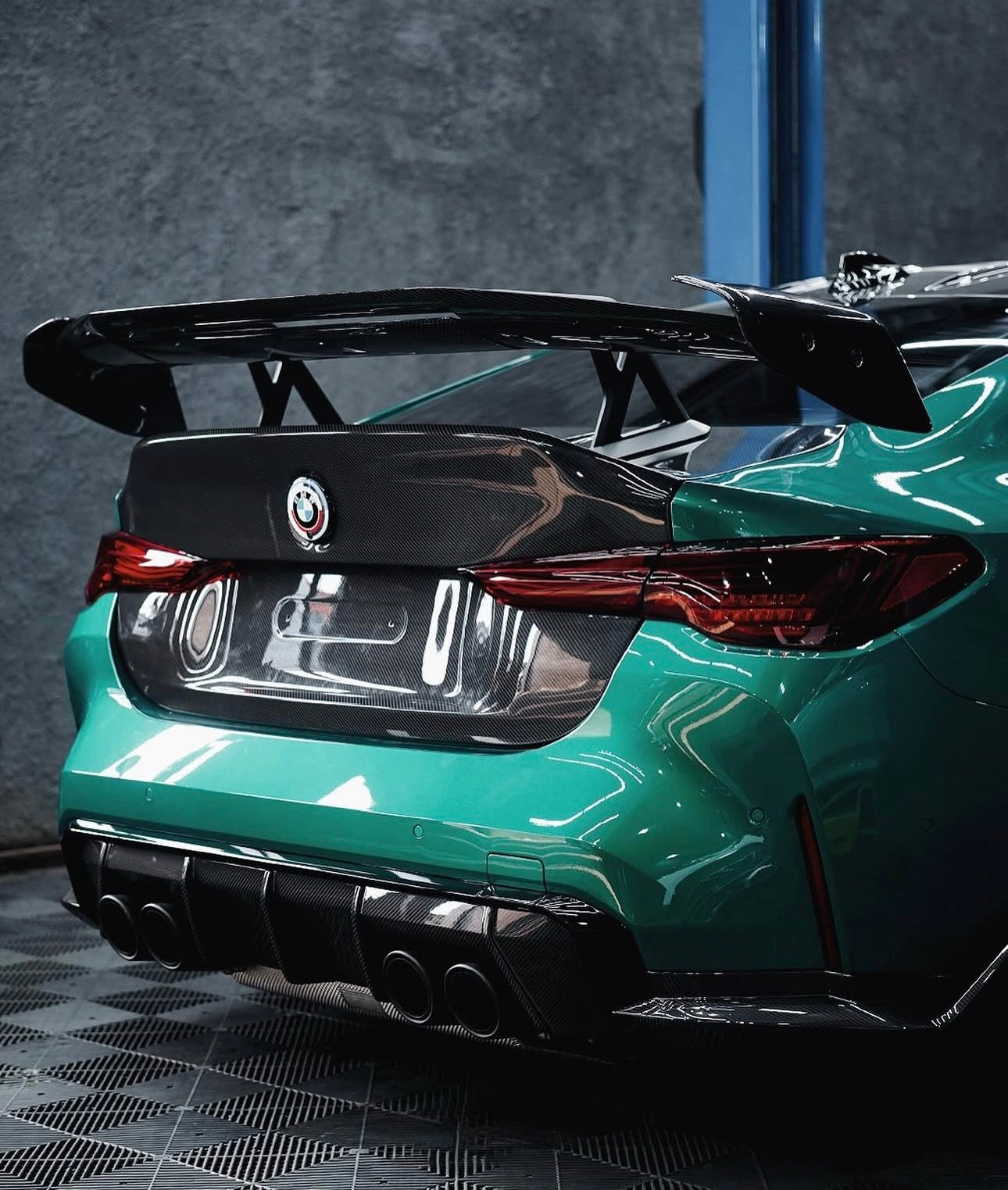 BMW G80 M3 / G82 M4 EC Design Carbon Fiber Rear Wing