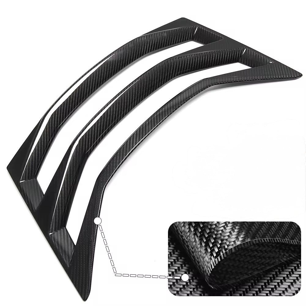 Chevrolet Corvette C8 Convertible Carbon Fiber Rear Hatch Vent Cover (2020–2026)
