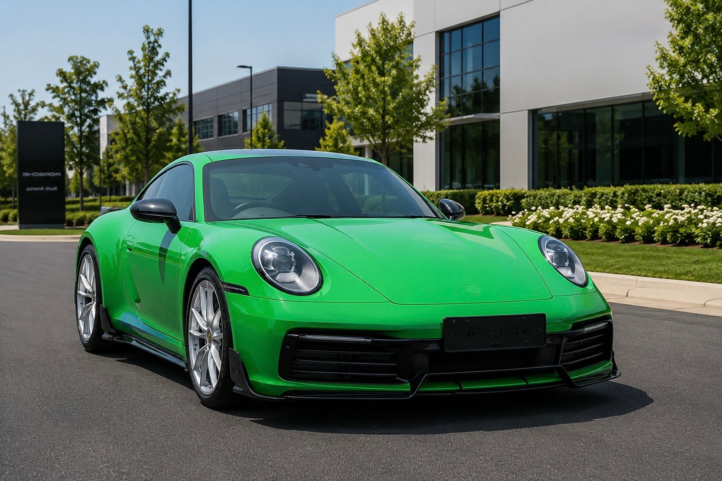 Porsche 911 992 Front Lip Spoiler for 2020+