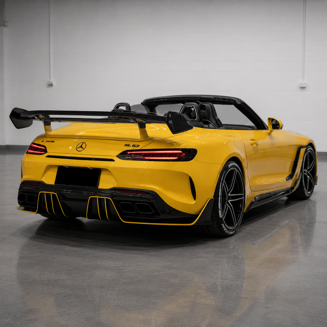 Mercedes-AMG GT / GTS Coupe IMP Style Carbon Fiber Rear Wing